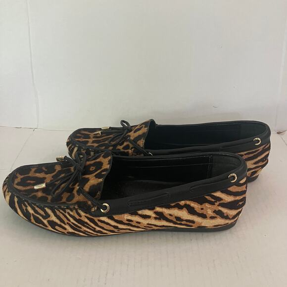 Michael Kors Women’s Cheetah Print Loafer Size 8.5 - New - Picture 2 of 10